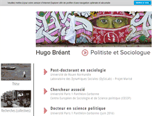 Tablet Screenshot of hugobreant.fr